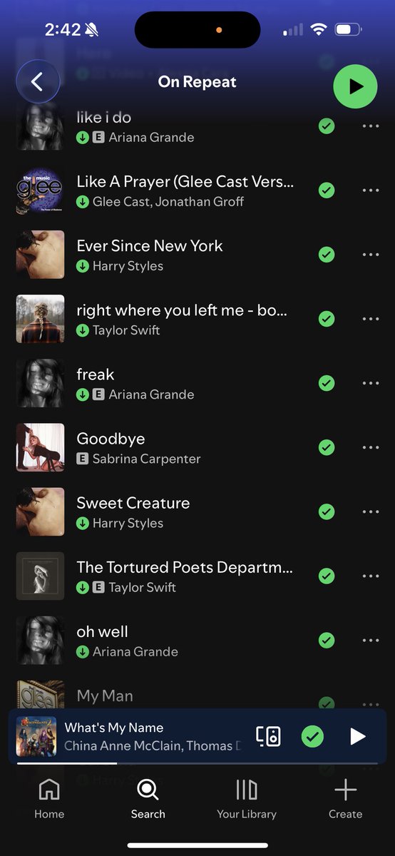wolfstarzkinnie's tweet photo. my on repeats ! i listen to mostly vinyl tho🧁 https://t.co/l7a0y1luAC