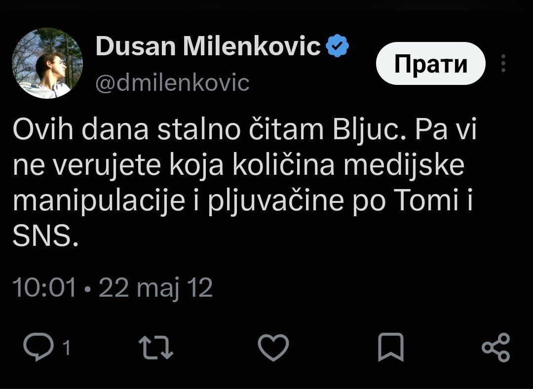 visnja_u_sos_u's tweet photo. Evo vam ovaj "istrazivač" što je trenutno u #utisak i njegov razvojni put od ljubav za Tomu i sns do ljubav za studente 👇 https://t.co/oI5WIi3M5f