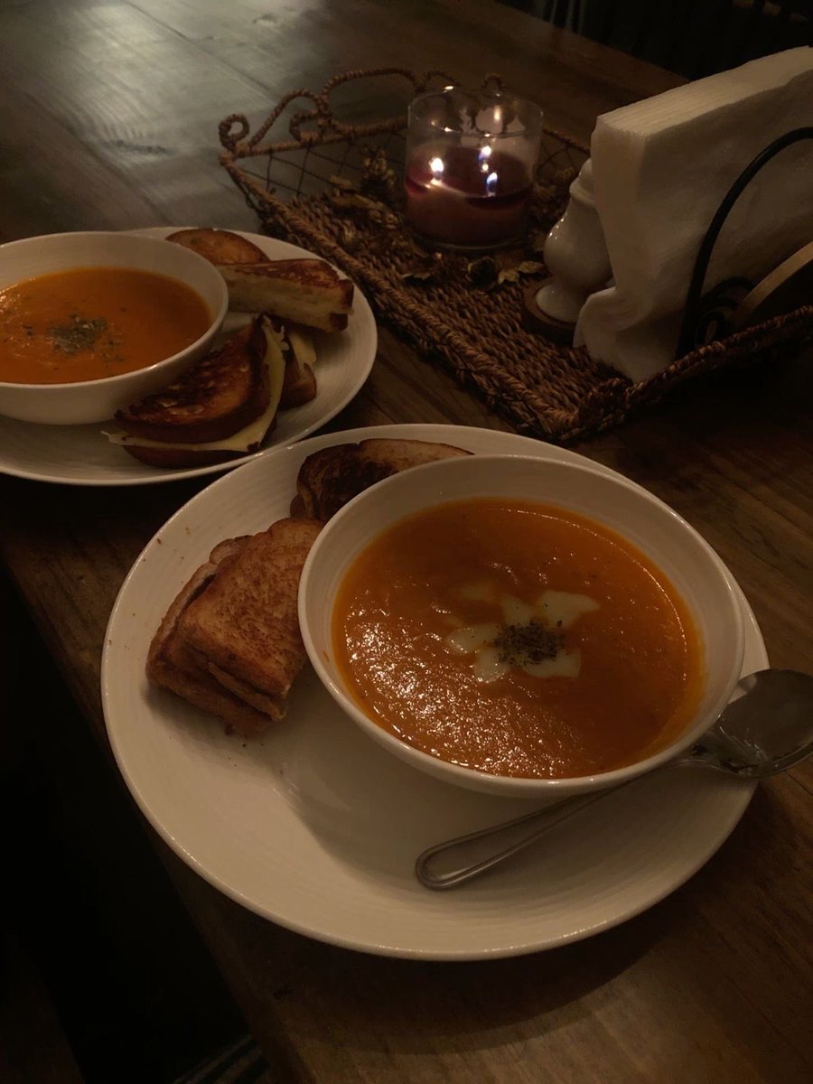 saltigesting's tweet photo. "do you love me more than autumnal soup?" know your limits https://t.co/XPxIP61hUA