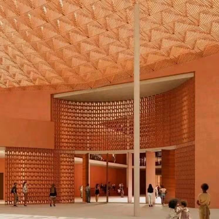 beyondB_DAG's tweet photo. 🇧🇫 🇺🇸 MASSIVE:  Burkinabe Architect  Francis Kere To Design The Future Las Vegas Museum Of Art. The West will always seek after Africa's best: 

Las Vegas has selected the Burkinabe architect Francis Kéré to design the Las Vegas Museum of Art (LVMA). Francis Kéré, the first African recipient of the Pritzker Prize, often called the "Nobel Prize of architecture", is designing the city's first standalone art museum.

The building will rise in downtown's Symphony Park, spanning approximately 5,500 square meters. Its façade, featuring a mosaic of local stone, will echo the colors of the Red Rock Mountains. The project draws inspiration from the Mojave Desert, Las Vegas modernism, and the baobab tree.

The firm Skidmore, Owings & Merrill (SOM) is collaborating with Kéré Architecture. LACMA, a major Los Angeles museum, is a partner in the project. Construction is set to begin no later than February 2027, with an opening targeted for 2029.

🗣️ "It is a tremendous honor and a highlight of my professional journey," said Francis Kéré.

In 2022, he became the first African to receive the venerable Pritzker Prize, architecture's highest honor. Interestingly, he got his high school diploma at the age of 30!!!

👉 NOTE: Some of his latest projects include: Knowledge Library in Rio de Janeiro, the Thomas Sankara Memorial in Ouagadougou, the building of Benin's Parliament and the Technical University of Munich daycare center in Germany. Thomas Sankara Memorial has not yet been completed even though it was inaugurated. When completed, it will have a tower in the center of it.