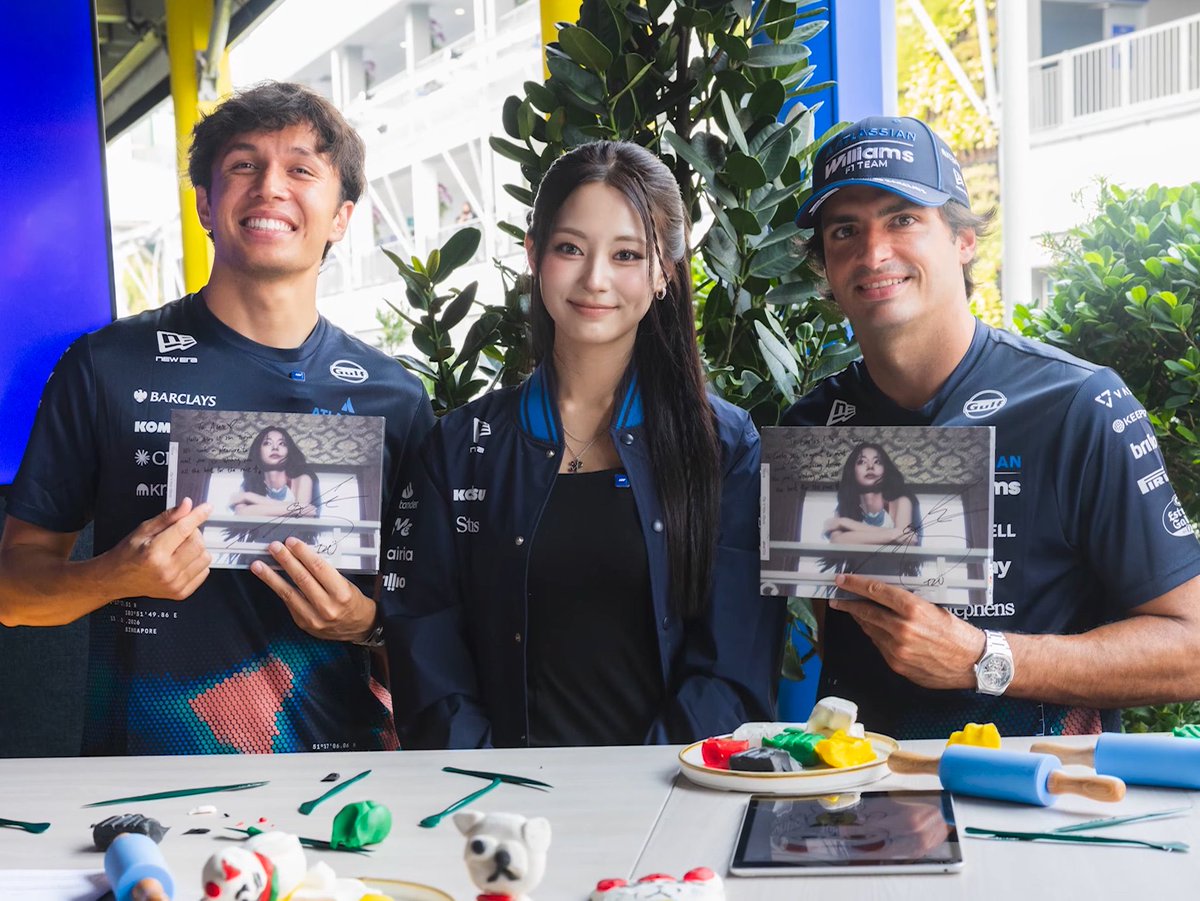 twicepopbase's tweet photo. F1 and Williams fans are all calling TZUYU their F1 princess, saying they love her and want her to stay in F1 for a long time 🥹

This collab has really introduced her to so many more people 🥹💙 https://t.co/DKpztbvXat