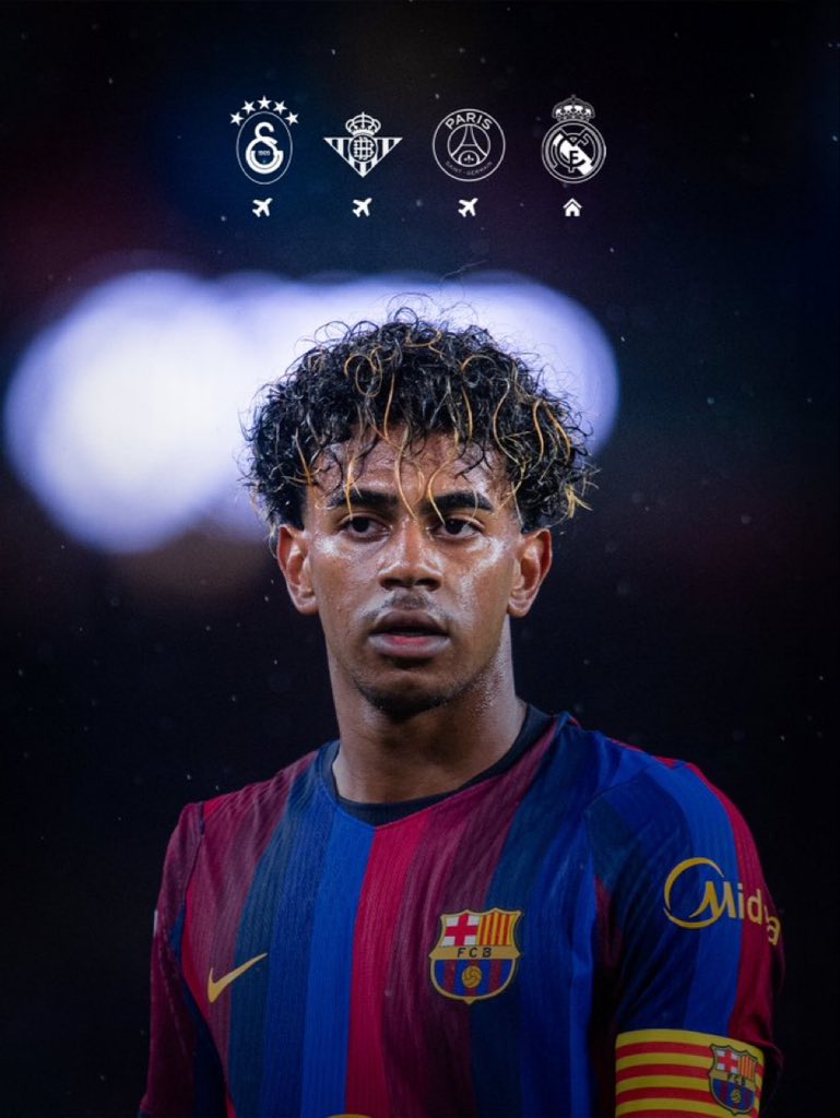 90minutes040's tweet photo. 🚨 LES 4 PROCHAINS MATCHS DU BARÇA 

✈️ Galatasaray
✈️ Real Betis
✈️ PSG
🏠 Real Madrid

3 déplacements, un Clásico… ON EST DE RETOUR. 💙❤️ https://t.co/Zedmqmm2tB