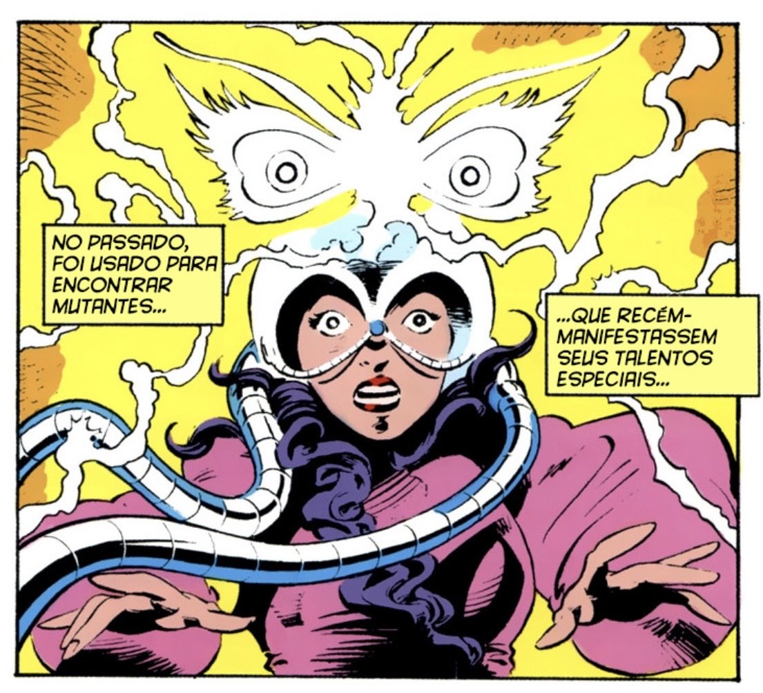 stellariexw's tweet photo. Relembrando a primeira aparição da icônica aura psíquica de borboleta de Betsy Braddock, agora chamada de Butterfly🦋

Uncanny X-Men #213 https://t.co/B3CopRLhAQ