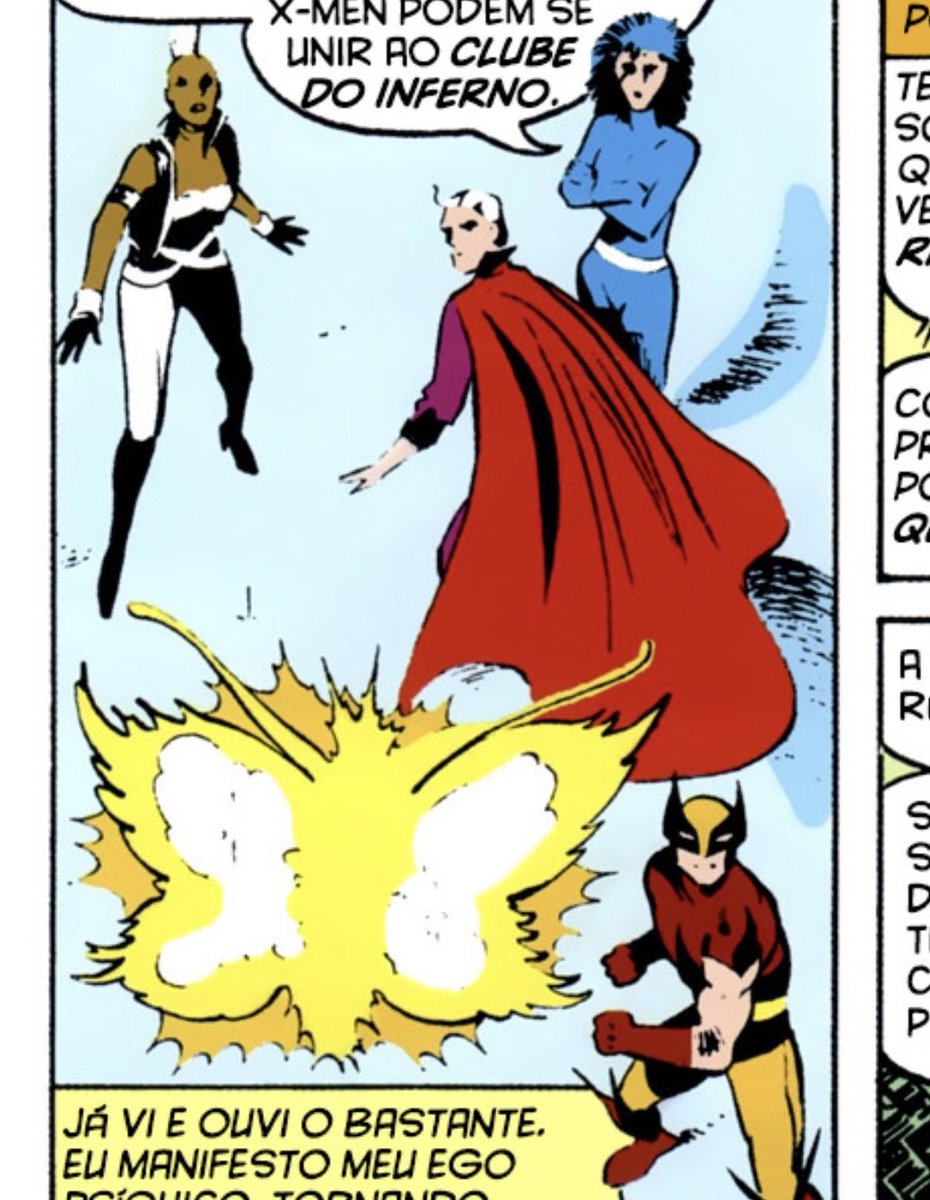 stellariexw's tweet photo. Relembrando a primeira aparição da icônica aura psíquica de borboleta de Betsy Braddock, agora chamada de Butterfly🦋

Uncanny X-Men #213 https://t.co/B3CopRLhAQ