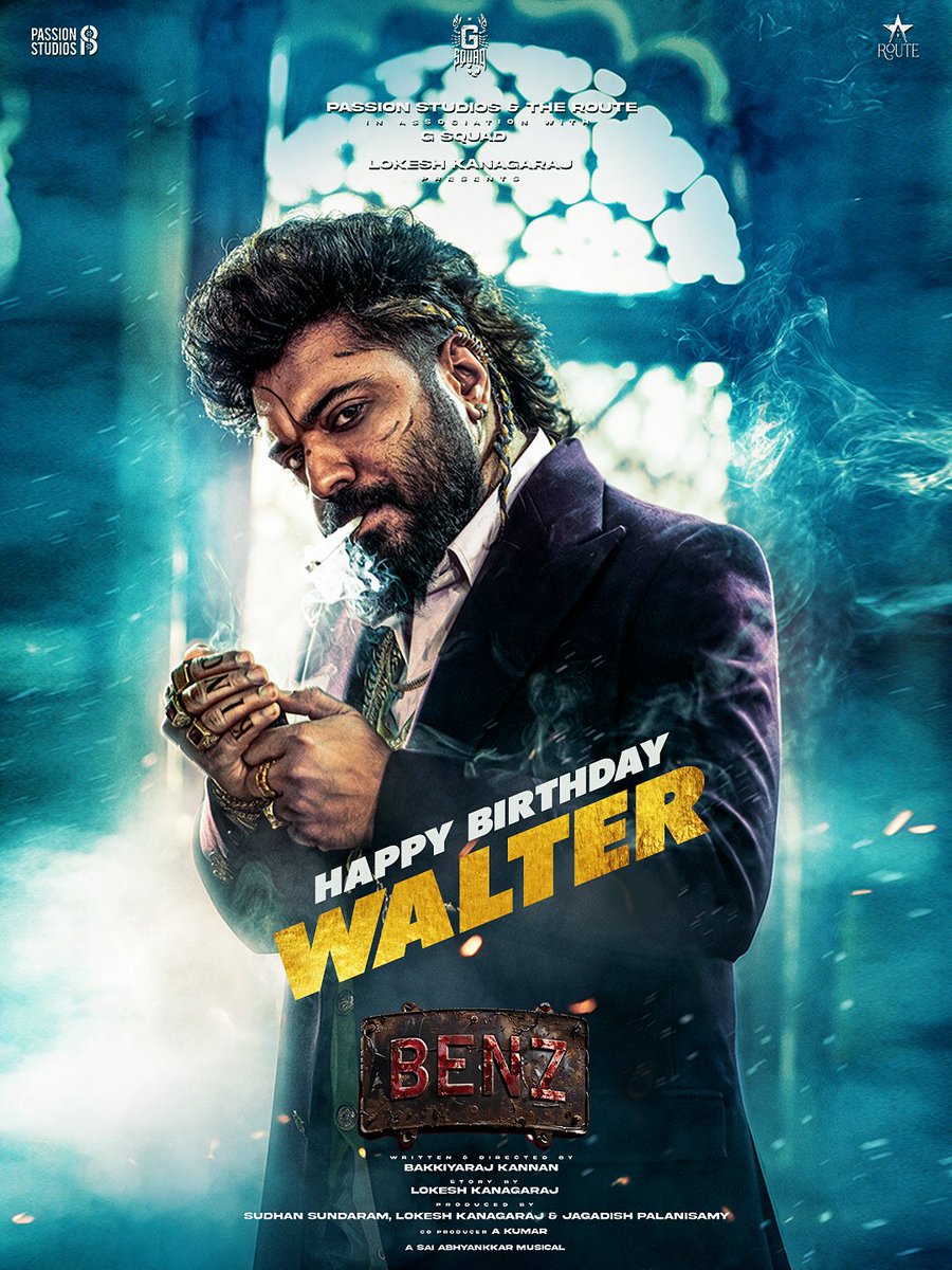 GSquadOffl's tweet photo. The attitude. The aura. The madness. 🔥

Wishing the man behind the iconic Walter a very Happy Birthday @NivinOfficial ♥️

@offl_Lawrence @iam_RaviMohan  @Dir_Lokesh @PassionStudios_ @TheRoute @GSquadOffl @Sudhans2017 @Jagadishbliss @PradeepBoopath2 @bakkiyaraj_k @SaiAbhyankkar https://t.co/TSI2Fv8P6W