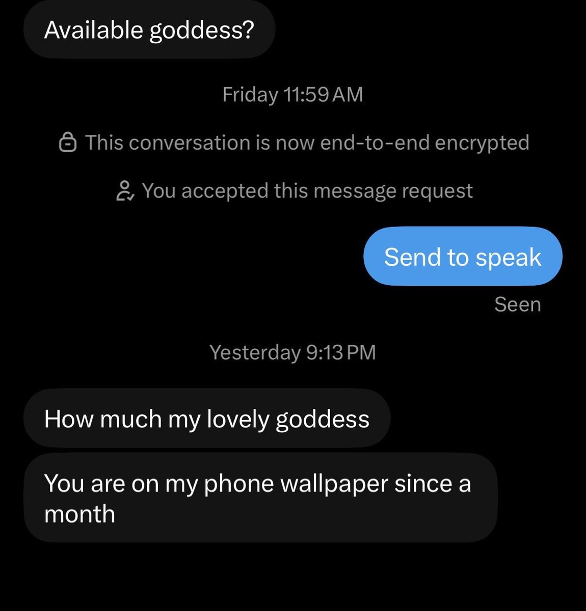 Goddessana642's tweet photo. Do I have to tell you how much you are to send!!!? https://t.co/1Czyuf7fgC