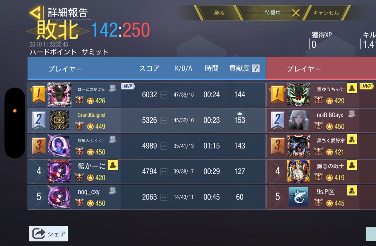 tenmei_9's tweet photo. 2026/10/11 Sun
23時
御相手様:  @NoiR_B_codm 様
結果:0-4 lose

対戦ありがとうございました🍀
また機会があればよろしくお願いします https://t.co/lS09Po8LNZ