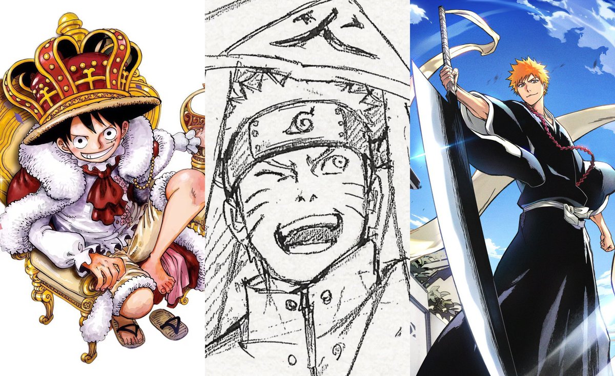 AnimetrendsLA's tweet photo. ¡Jamás vuelvas a poner en duda el impacto que sólo pueden causar los 3 GRANDES, jamás! 🫵 https://t.co/m1hOR58NvI