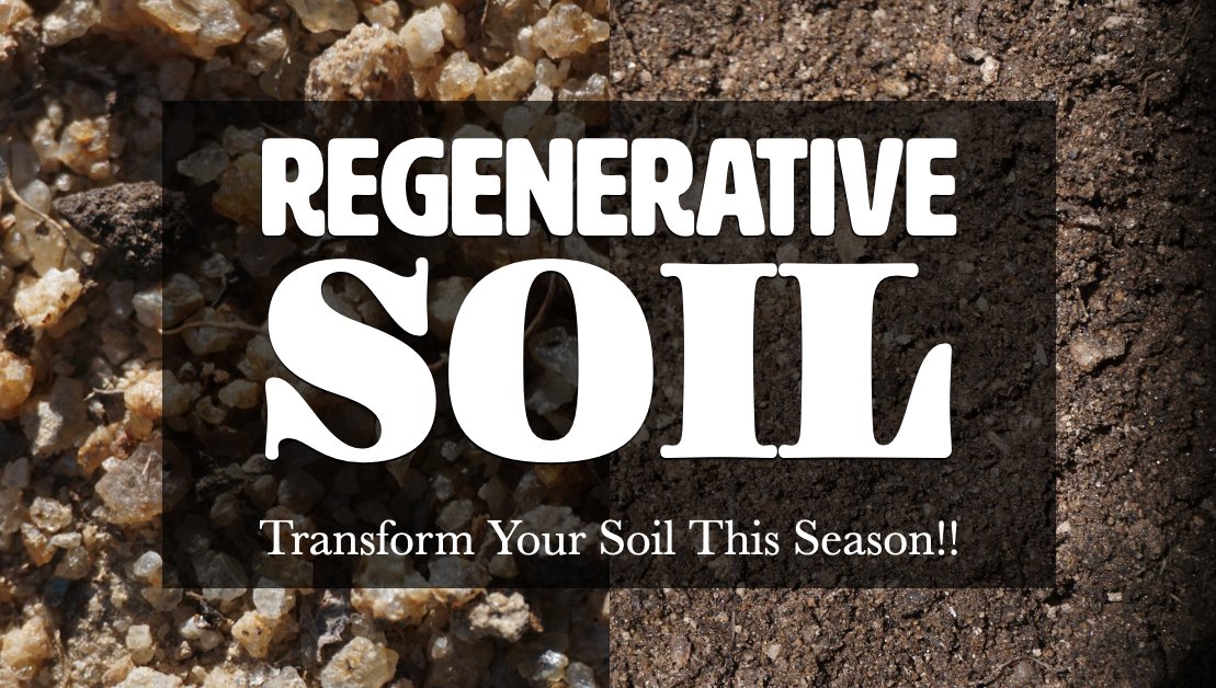 MattPowersSoil's tweet photo. THE NEW SEASON STARTS TUESDAY!!
Your #Soil Can Be #Regenerative!! Learn How: https://t.co/YKUyFhBZkW https://t.co/crkk79Hw4I