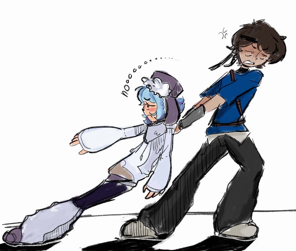 opasSENA's tweet photo. Speedrun academy I miss you already😭😭😭 come back 
#mcsr #infumefanart #dandannyboyfanart https://t.co/CscXyz12Po