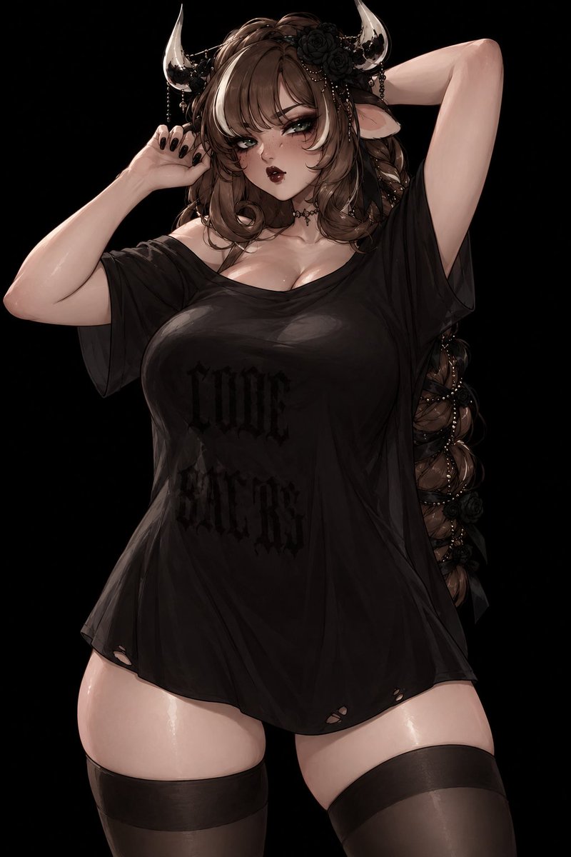RedRoseCow's tweet photo. ⠀
What  are  they  lookin'  at?          *     💭
⠀
#Mvrp #Nsfwrp #Lewdrp https://t.co/C5p5mlnMO1