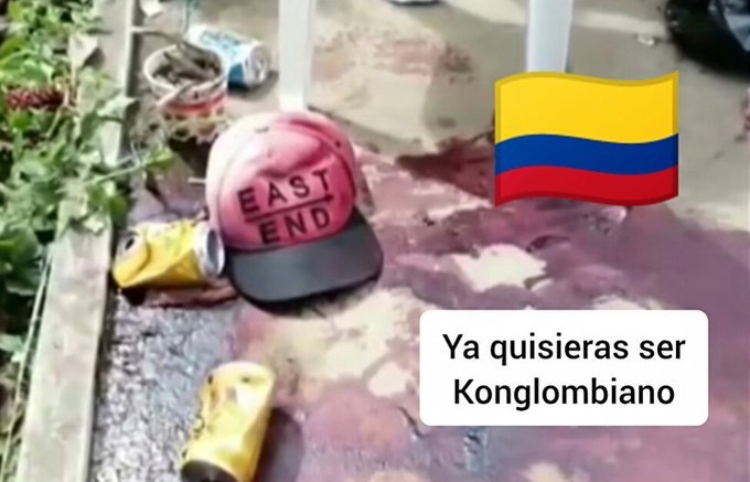 ElonMidEsCpero's tweet photo. @jannnoerr @santigo31s @pescadordelbuc1 Uy se nota como los mataron Mierdalombiano kkkkkk https://t.co/H5DWMEn9nh