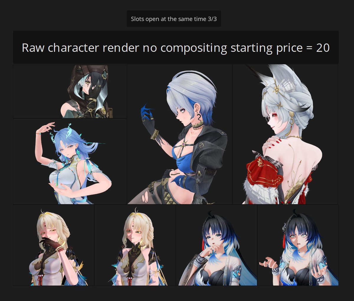 Nerulios's tweet photo. 💖 Commissions are OPEN! 💖
(3 slots open at once)
-
For more info and details you can message me here or on discord : nerolius.
-
Payments are trough paypal ✨
#blender #aftereffects https://t.co/IiODOr8s9q