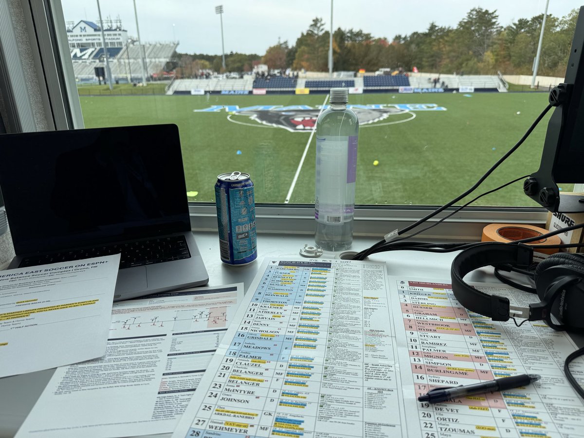 bryanstackpole's tweet photo. Penultimate home game of the regular season for @MaineWSoccer as they host @NJITWSoccer at the New Balance Soccer Complex in @AmericaEast action.

On the call with Nolan Humphreys at 12 pm on @FoxABCMaine and ESPN+ https://t.co/kverTVmR1W