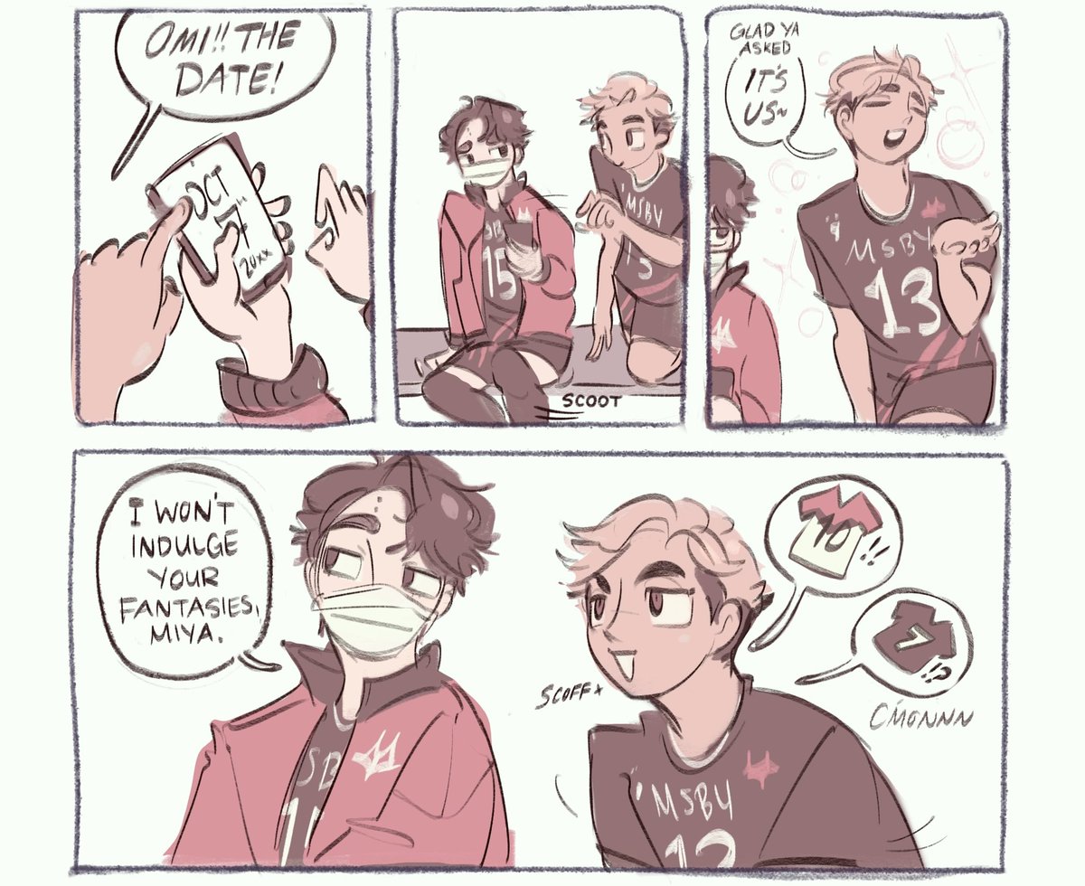 dewotta2's tweet photo. SakuAtsu dayyy! #haikyuu https://t.co/VMs8QKaoCV