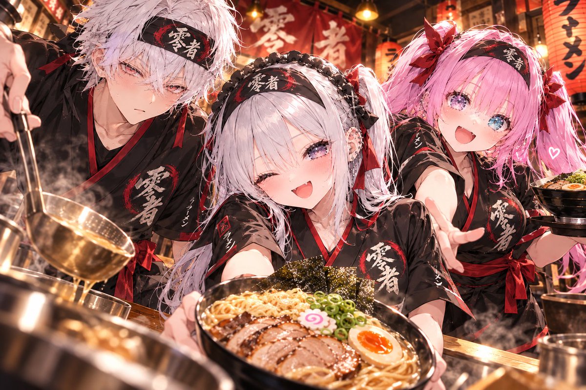 vqni0o's tweet photo. じゃしゃがサムネ作ってくれた〜！！
ラーメン屋やりてえ～！！
タイミーのるあちんも🩷 https://t.co/H4yeufsZdn