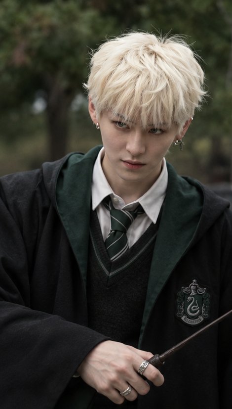Jihoonbbaby's tweet photo. #YOSHI is #DracoMalfoy Slytherin 🐍 https://t.co/VD6Tmw9QYp