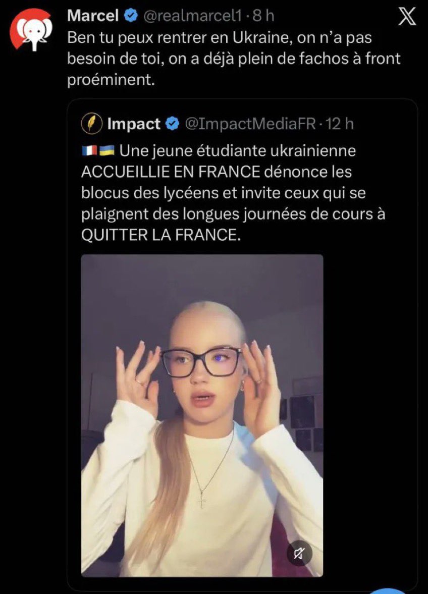 EddySardou's tweet photo. « Rentre dans ton pays si t’es pas contente. »
LFI n’est pas un rempart contre l’extrême droite, c’est son tremplin. https://t.co/j8EahR14rJ