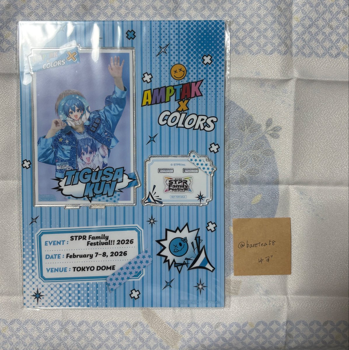 baretea58's tweet photo. @0
買取 譲渡
AMPTAK×COLORS アンプタッくじ 

譲:
A賞  🐧🩵

求:0.3+送料

郵送(クリックポストにて発送予定)
PayPay(マネーのみ)orメルペイor銀行振込
希望額を記載の上お声がけぐだざい🙇‍♀️

＃AMPTAKグッズ買取
＃アンプタックグッズ買取 https://t.co/XSYb8ddXBH