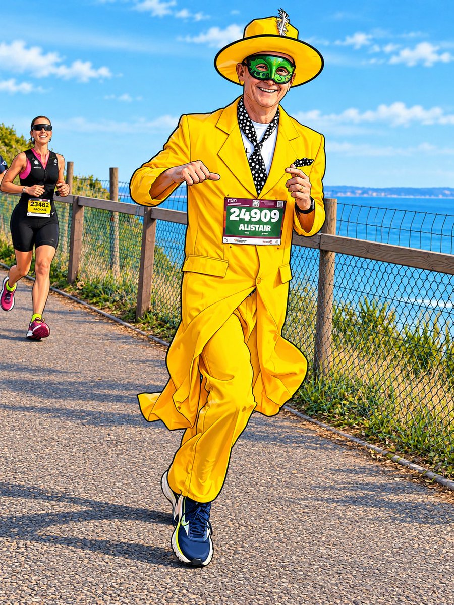 Will_Writer_UK's tweet photo. @Bournemouthecho @Jess_Journo_ @RichardCrease Did you see this chap, Alistair, great outfit 👍 https://t.co/DpYPIf9978