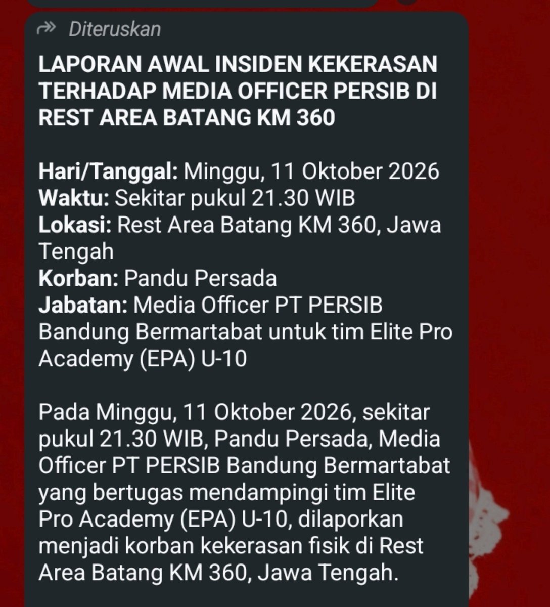 samsecond_'s tweet photo. @ocehangaluh @Persija_Jkt Wajib di somasi https://t.co/MRekK6A3dK