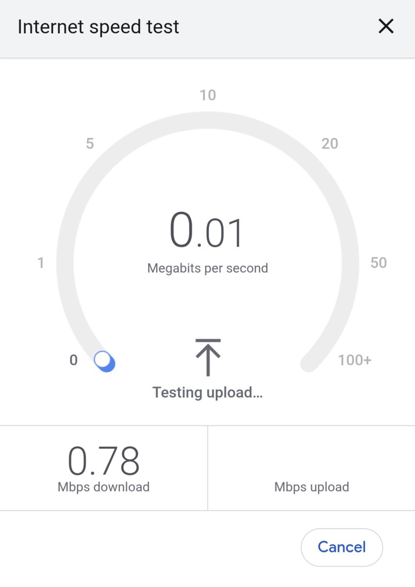 iamrohitbarik's tweet photo. @Airtel_Presence  Airtel 5g speed in Hyderabad. https://t.co/uqFJlJ04q5