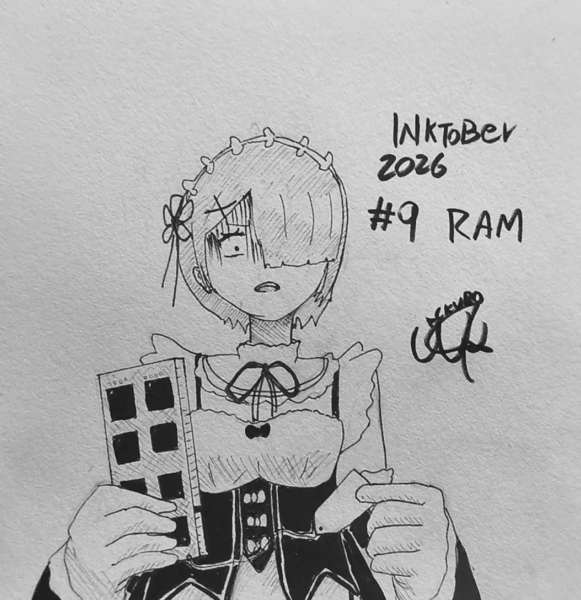 ackuro_art's tweet photo. #inktober 9° Ram
-
-
#inktober2026 #inktoberram #rezero #rezerokarahajimeruisekaiseikatsu #reゼロから始める異世界生活 https://t.co/vpUFHzdgkF