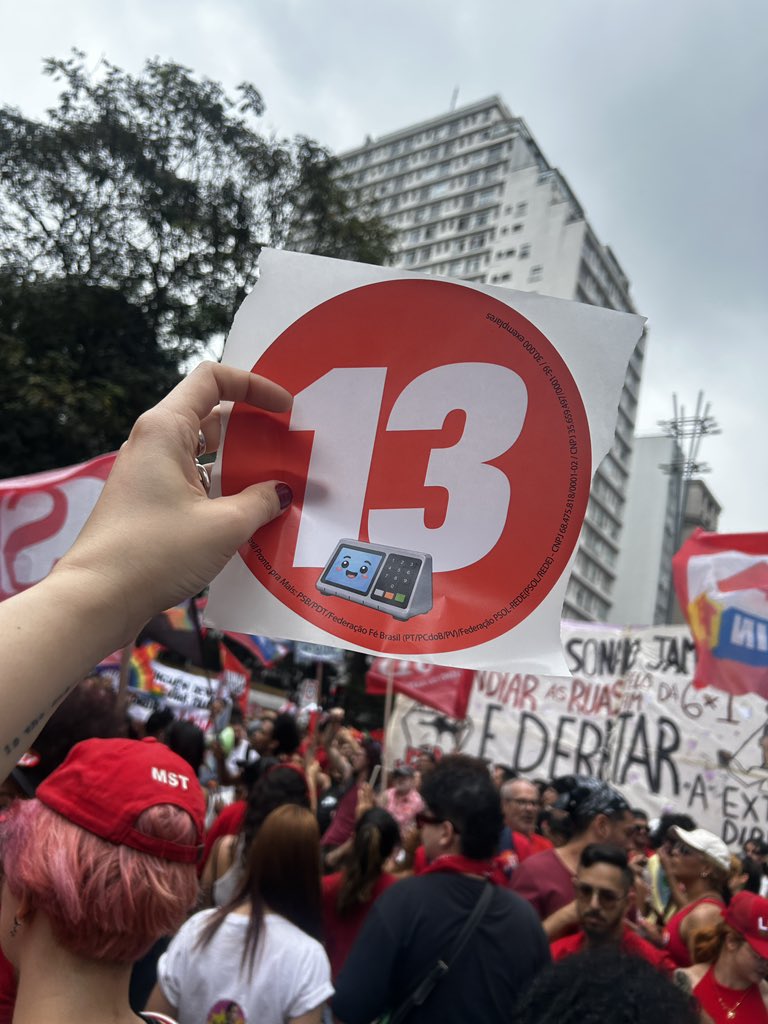 turnstilebrasil's tweet photo. estamos na paulista!!!
#fandomscomlula
#LULANAPAULISTA
#FANDOMSNOSMASP https://t.co/OfaaSYH5YH