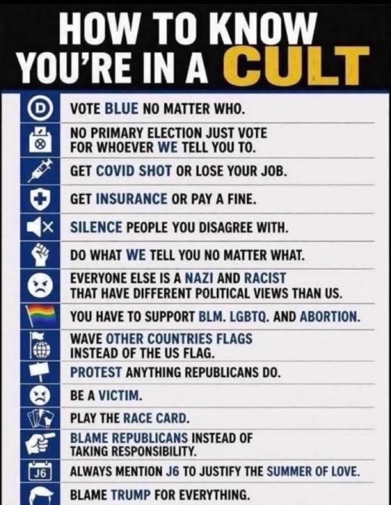 Kevin82158's tweet photo. @JoJoFromJerz You want to talk about a cult? Look at yourself. Have you joined the DSA yet like the rest of the Democrats? https://t.co/Hqu2kh6TnA
