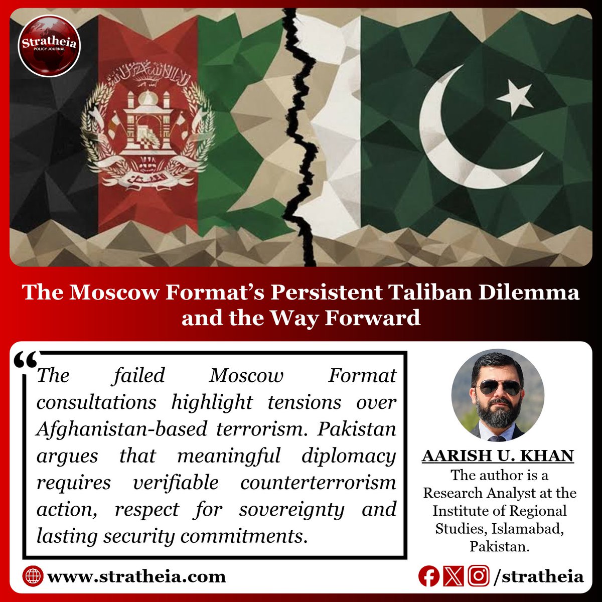stratheia's tweet photo. The failure to issue a joint statement highlights unresolved regional concerns over terrorism emanating from Afghanistan and the future of regional cooperation.
#MoscowFormat #Afghanistan #Taliban #RegionalSecurity
Read Full Article: https://t.co/zFfHR1Fm7B https://t.co/1jH5lVjJVR
