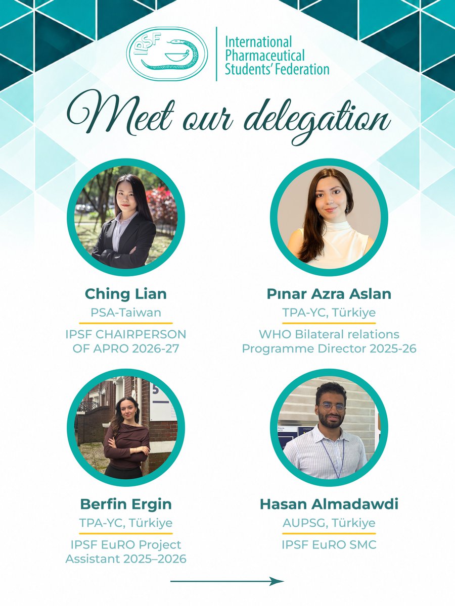 IPSForg's tweet photo. 🌍 Meet our IPSF delegates for the World Health Summit 2026! 🌍 

We're thrilled to introduce the IPSF delegates who will represent us at the World Health Summit 2026, taking place October 11–13 in Berlin and online. https://t.co/k63N8PhkxW