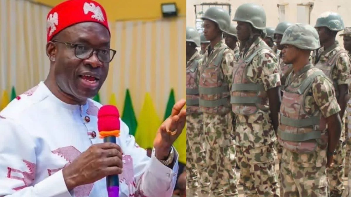ChinasaNworu's tweet photo. “There is a phenomenon happening in Igbo land today. The perception of the armed forces amongst our youth is very, very bad. Our people are no longer joining the army, police or any security forces.."

- Anambra State Governor Chukwuma Soludo raises concern over Igbo youths’ perception of the military, urging them to join security agencies

Me - Do not listen to the plea of our politicians to go and join Nigerian military. Any Igbo Joining Nigerian army is a complete suicide mission. Time will come also when we shall ask our people  to shun any Nigerian force. We cannot be Championing Nigeria Disintegration and at the same time encouraging our people to join the Nigeria military .
@real_IpobDOS 
@radiobiafralive