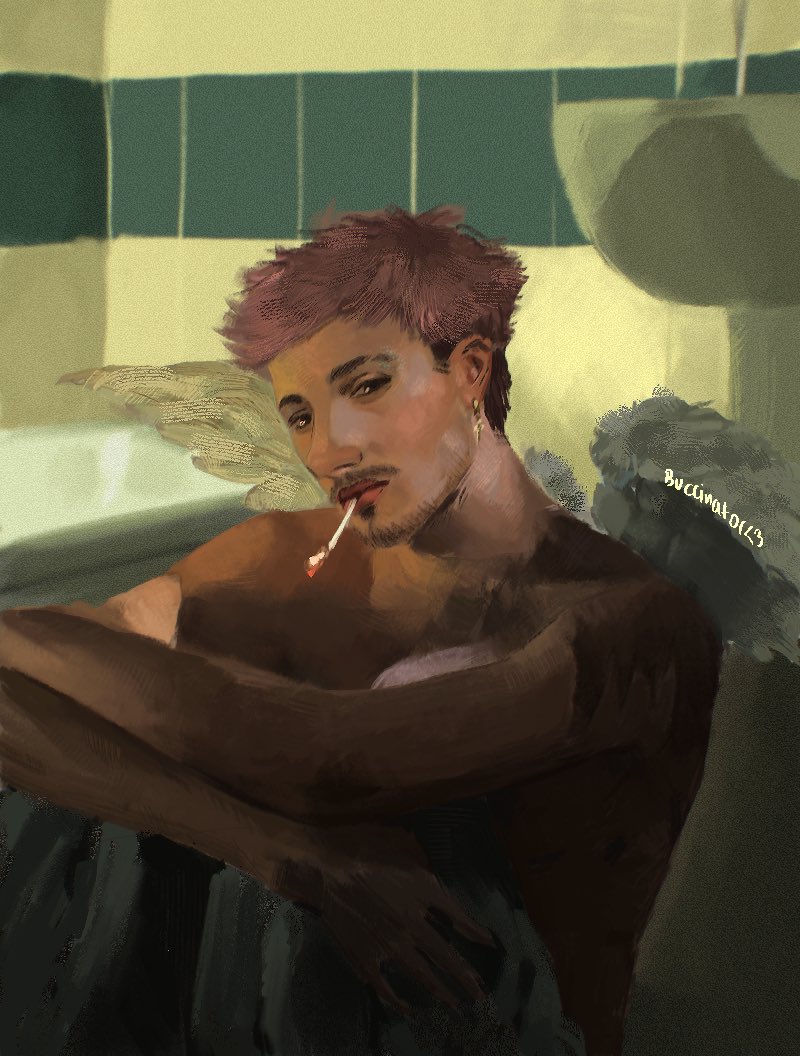 efeseanDiaz's tweet photo. the angels have pink hair 🪽#batucengiz https://t.co/biA1U5WD3T