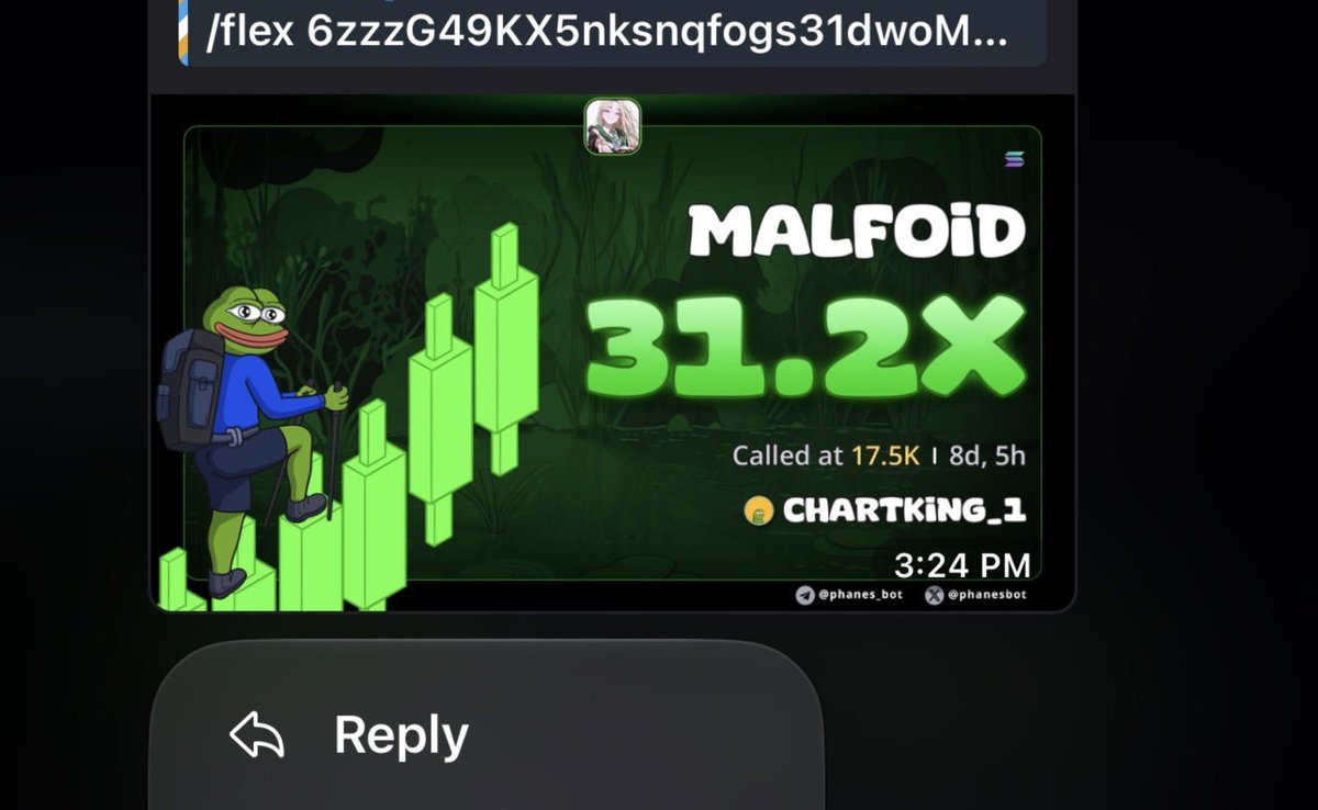 Pumptane_Kolin's tweet photo. $malfoid   →   31x profit 🚀🚀
Called at $17K MC  Ran to $546k MC.
Early as usual. don’t miss the next call 

Live Solana entries + updates: https://t.co/vvopIB8CcT

#memecoin #DYOR #NFA #HODL https://t.co/xu4yS7MYus