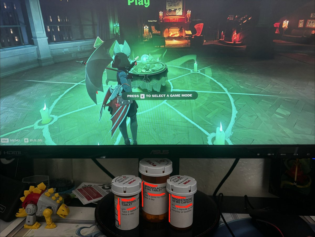 GummyGuppy's tweet photo. i put my hrt in front of me when i play deadlock to remind me what im fighting for https://t.co/cv8n9UY2X9