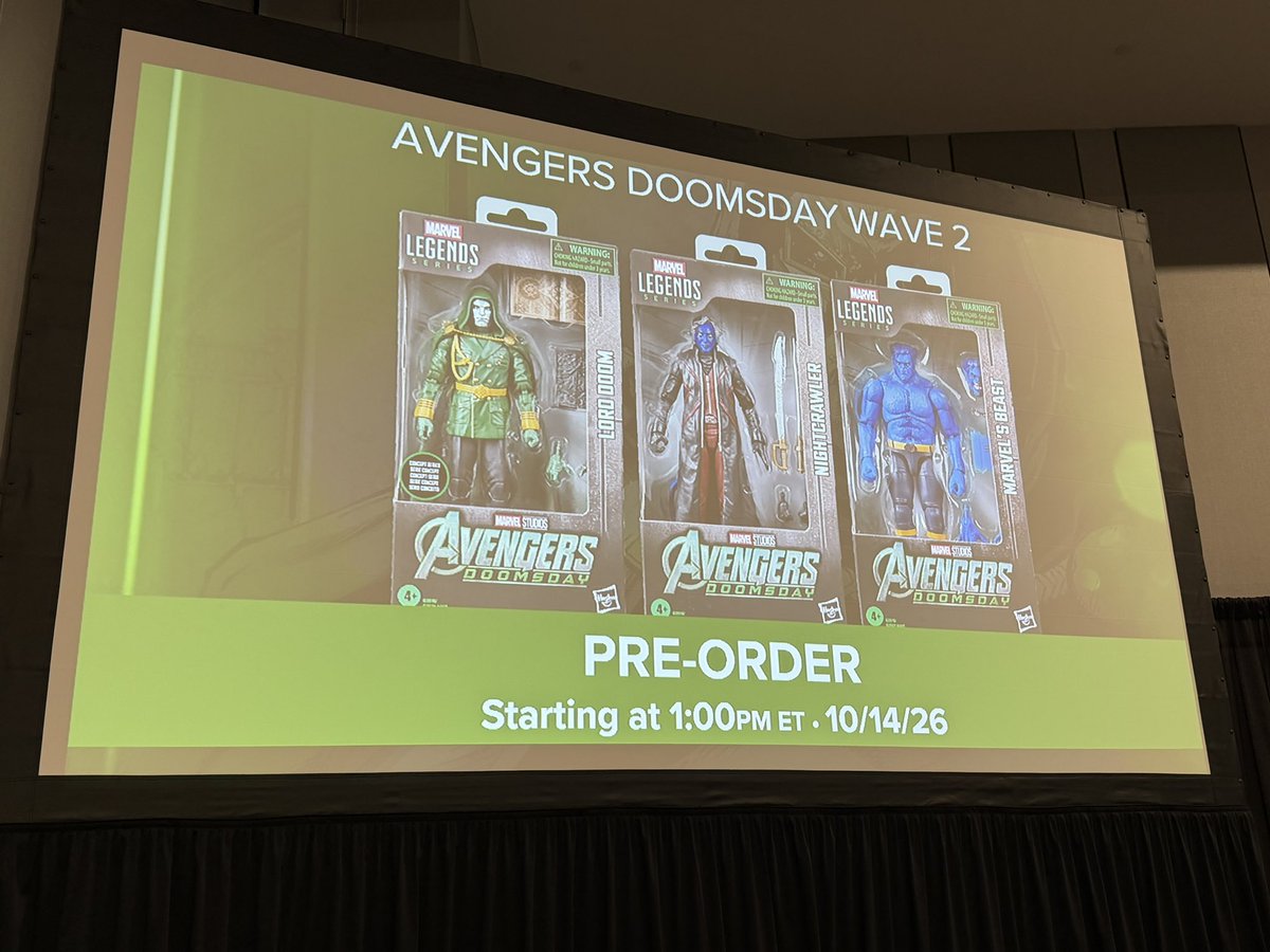 InPursuitofToys's tweet photo. Marvel Legends preorder 10/14.
#marvellegends #marvellegendscommunity #nycc #nycc2026 #inpursuitoftoys https://t.co/LXv8ugeNRo