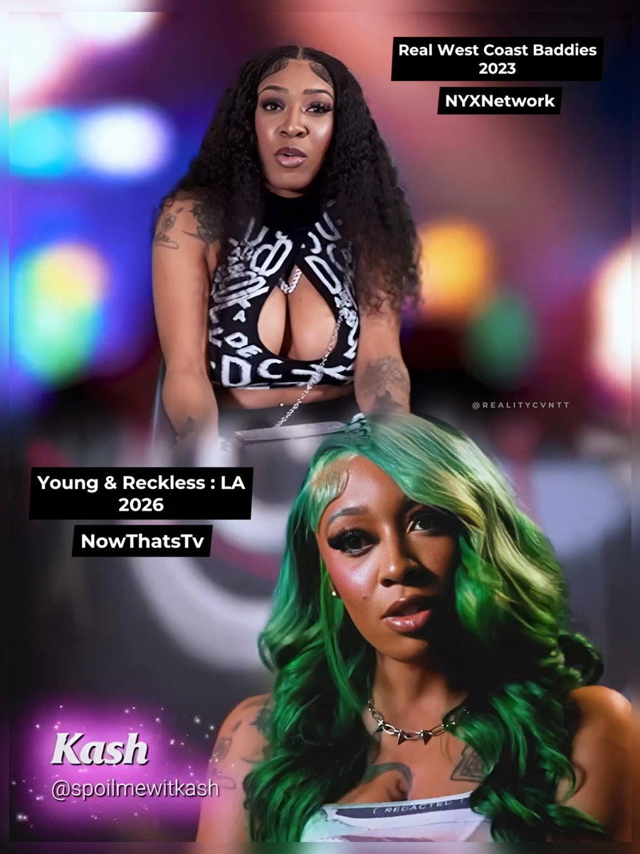 realitycvntt's tweet photo. Our thoughts and prayers go out to the family and friends of reality tv star “Kash” following her passing.. 🕊️❤️‍🩹

Kash made her debut on Reality TV in 2023 as an original cast member on the #RealWestCoastBaddies on the #NYXNetwork then transitioned over to #NTTV in 2025 for Season 1 of #RoomH8z and we last saw her appear on #YoungAndReckless : LA 🤍

May she RIP.. 🙏🏽❤️‍🩹