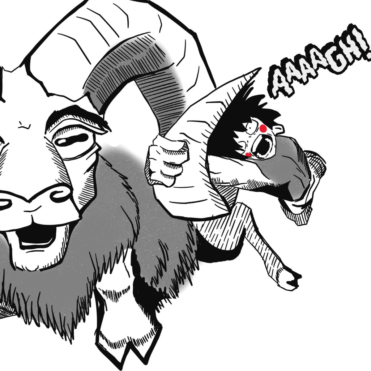 hanmakeit's tweet photo. Inktober comic, day 11: Rescue 🐏 Technically he was rescued. The ram just didn't ask for permission. First 10 pages are in my feed!

#inktober #inktober2026 #inktoberday11 #rescue #manga #comicart #ink #webcomic https://t.co/64YVsSW3Wd