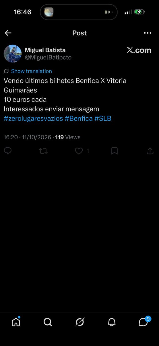 BernardoFonse21's tweet photo. BURLA
@MiguelBatipcto 
#zerolugaresvazios https://t.co/aFqBgqdkKD