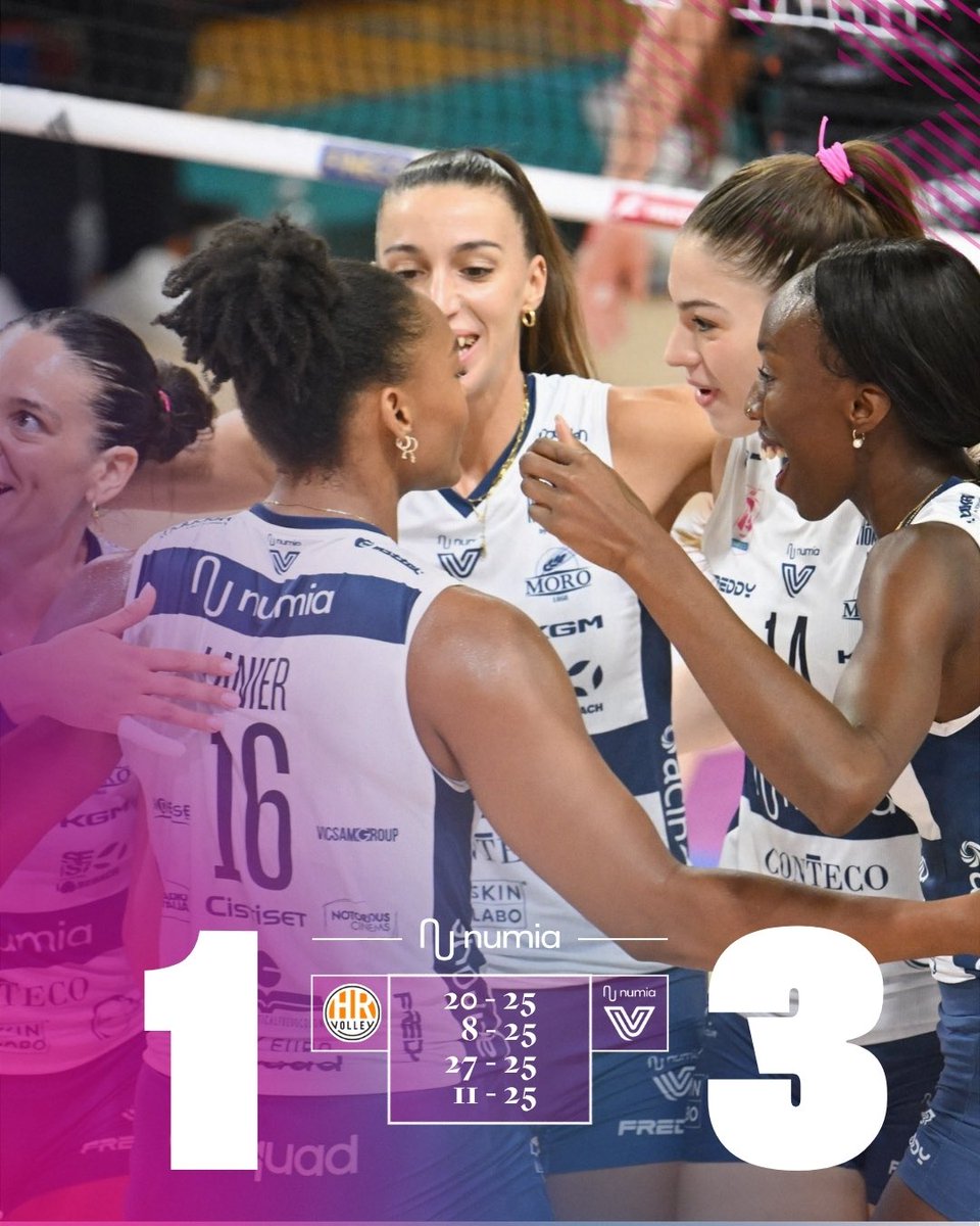VeroVolley's tweet photo. 🔚 RISULTATO FINALE

Cbf Balducci Hr Macerata - Numia Vero Volley Milano
1-3 (20-25; 8-25; 27-25; 11-25)

#TrueLove 🫶🏻 https://t.co/PL4elORfDS