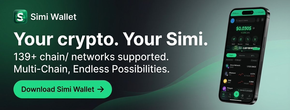 Since_Network's tweet photo. Sunday trades, right in your hand 📲💚
Charts, coffee, and BTC on your terms.
Ready when you are → https://t.co/Bn9Tm75jdz

#Bitcoin #SimiWallet https://t.co/0yo4sGkDkJ