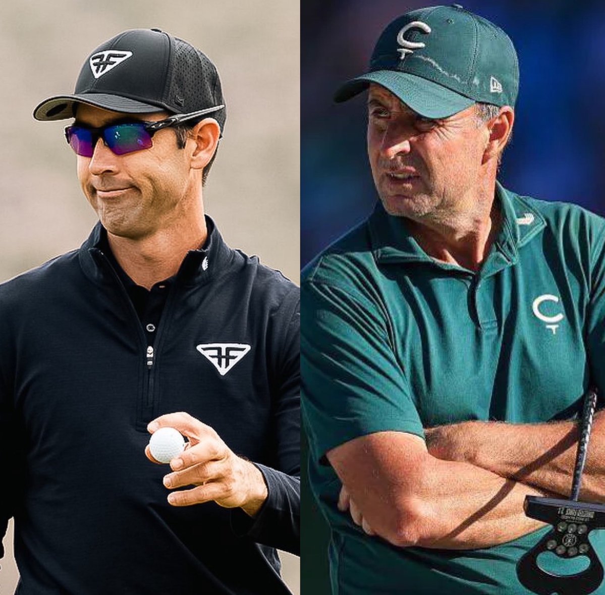 NUCLRGOLF's tweet photo. 🚨⛳️📈 #COMMITTED — World #608 Richard Bland and world #744 Cameron Tringale have confirmed their commitment  to play in LIV Golf 2.0 should it come to fruition, per @flushingitgolf. LIV Golf CEO Scott O’Neil said earlier the league intends to expand their fields to 75 players. 

Will you be tuning in for LIV 2.0?