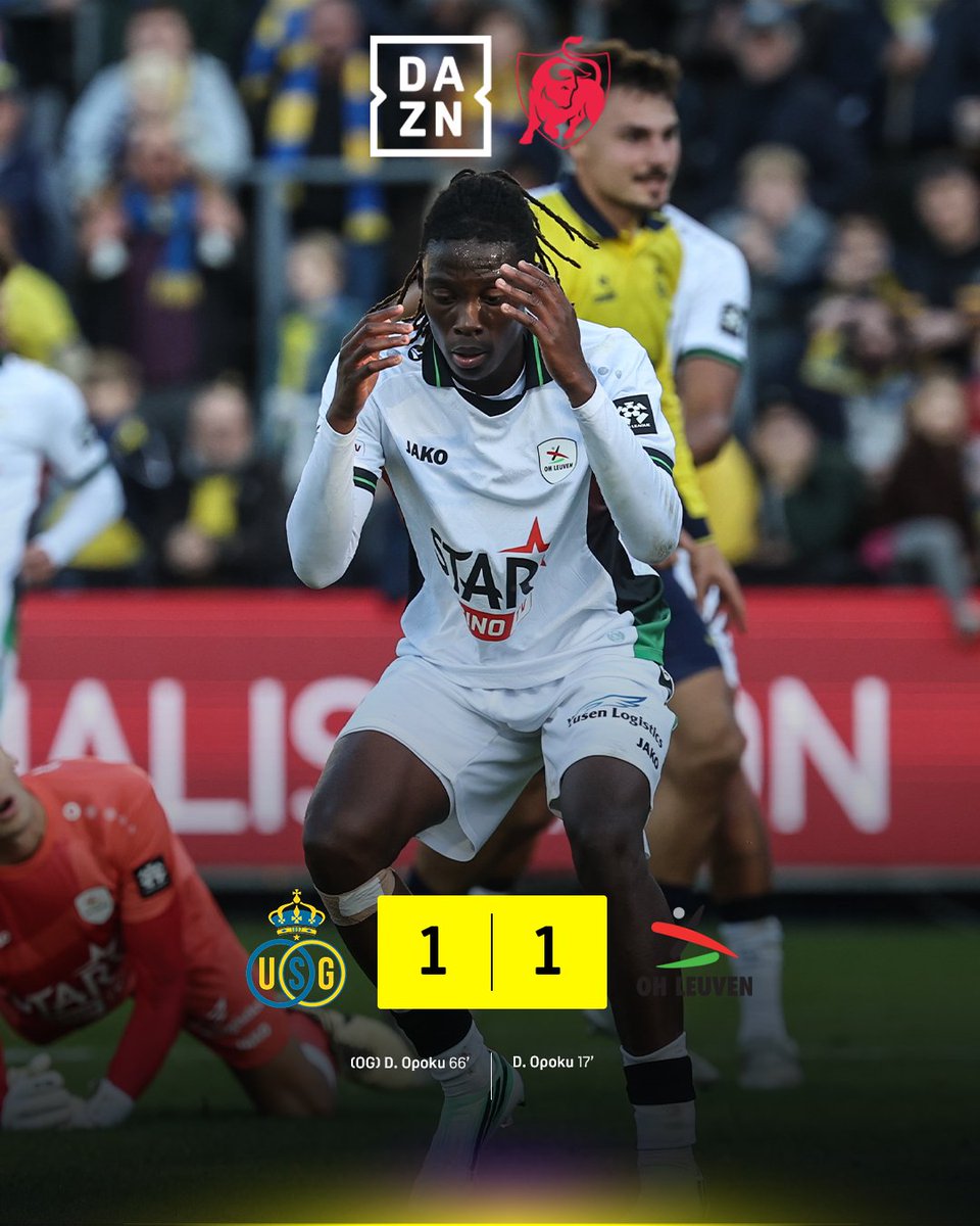 DAZN_BEFR's tweet photo. FT | (Anti-)héros, Davis Opoku scelle le score final. 😬⚖️ #USGOHL https://t.co/9Ka15q4IJo
