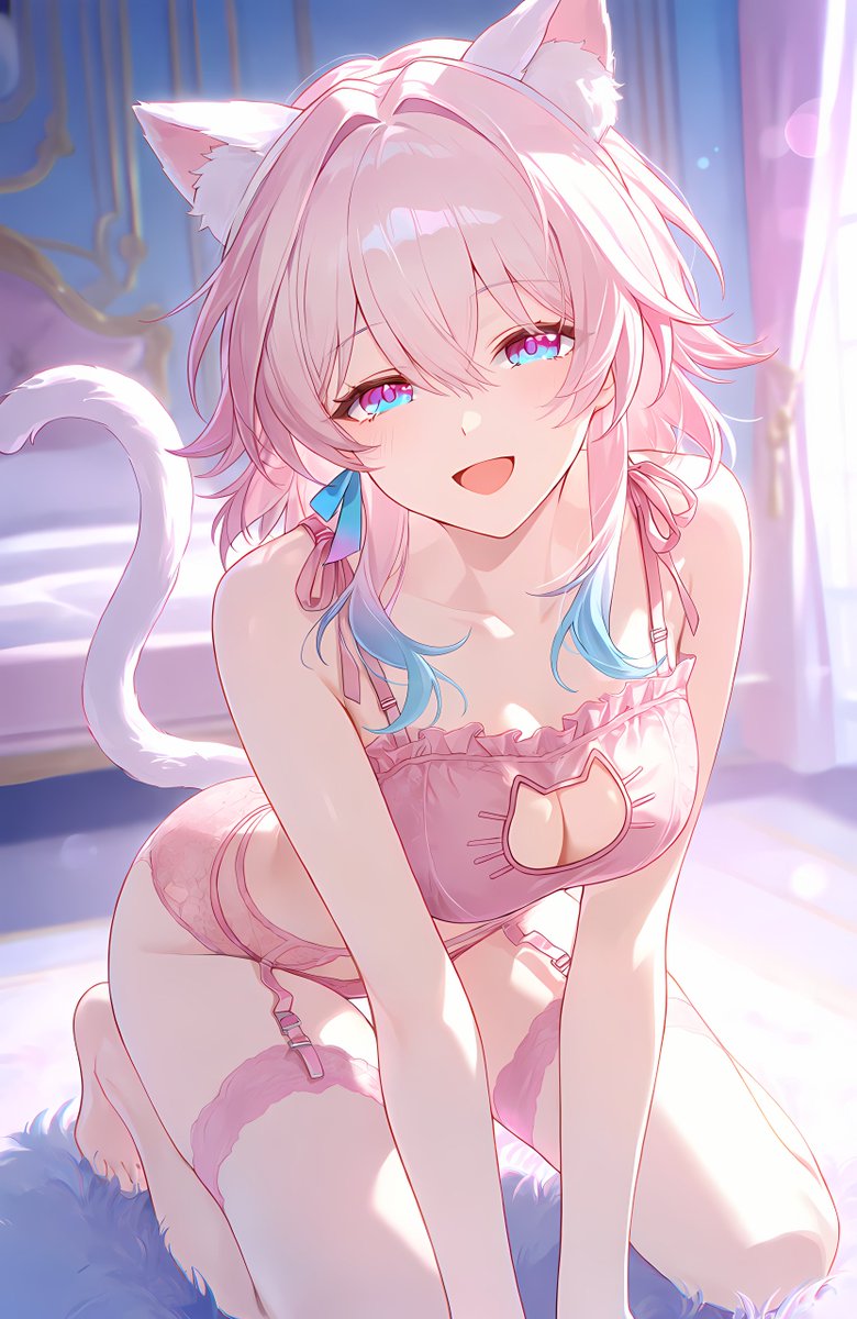 KirekiArt's tweet photo. 三月なのか / March 7th 🐱
Honkai: Star Rail 崩壊：スターレイル
SFW illustration
More on my Patre✦n ✦
#March7th #HonkaiStarRail #PinkLingerie #AnimeArt https://t.co/rTbFb9Reqn