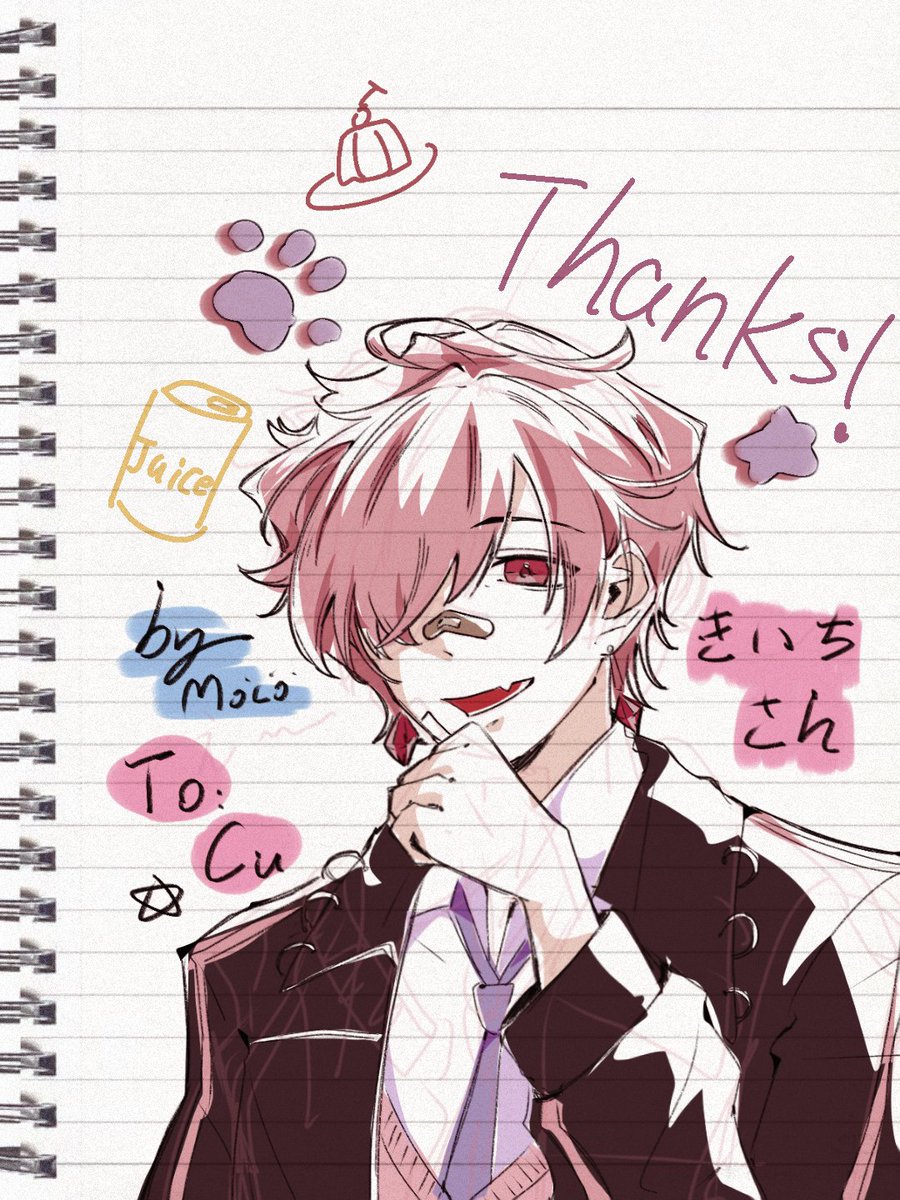 mcynicl's tweet photo. できた！
@cu_wdrihm さんのoc！
希一さんです (‵▽′)/ https://t.co/7hgFsatIj0