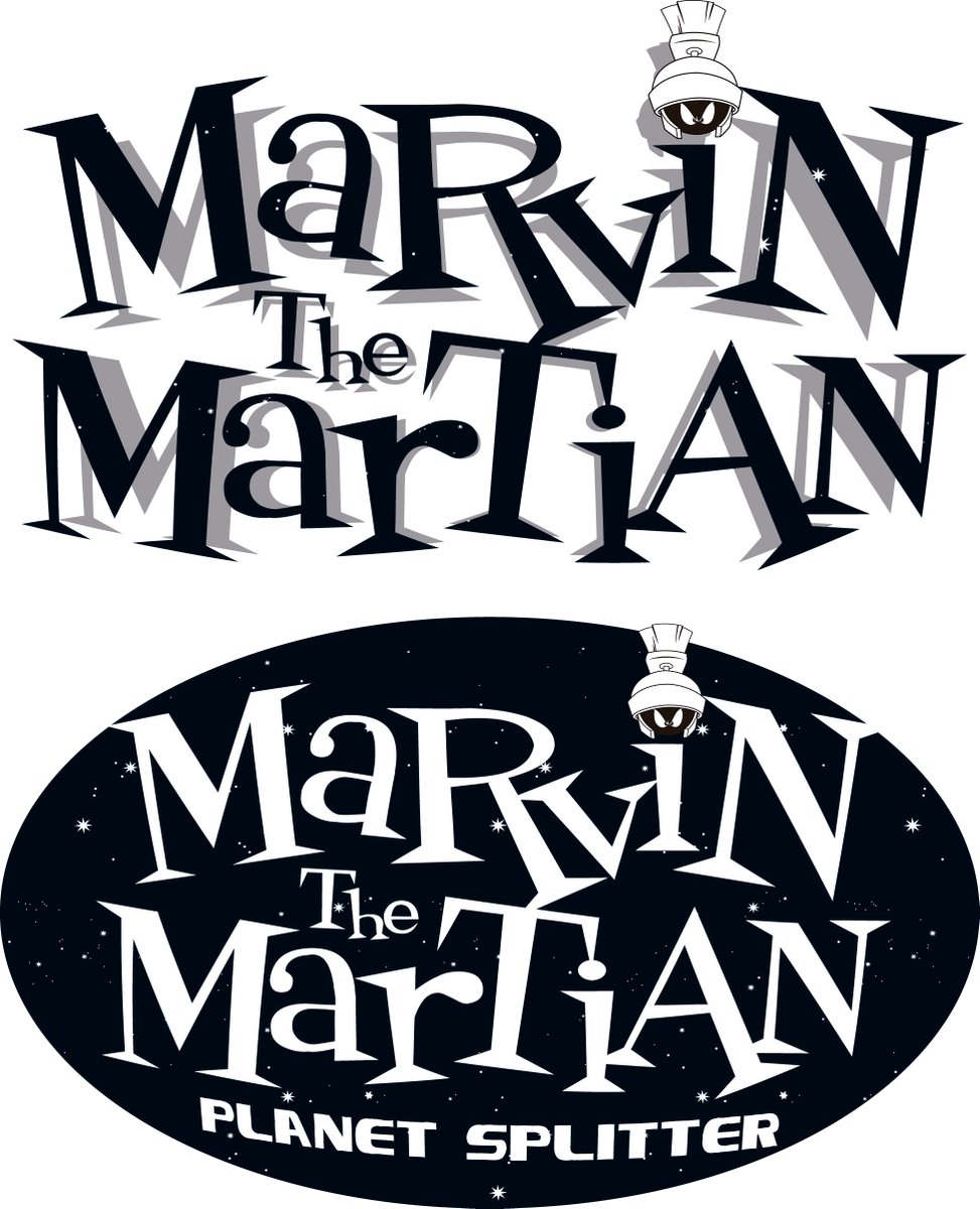 TheStarManFan's tweet photo. Estos logos descartados de Marvin son maravillosos 🥹
#looneytunesㅤㅤㅤ https://t.co/e27ewMm0dw