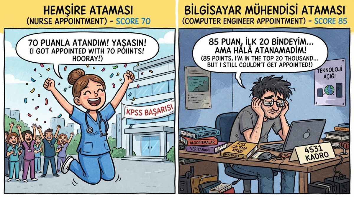 johnsnowzix1's tweet photo. #BilgisayarMühendislerineKontenjan
#hemşire #atama #mühendis https://t.co/UU1VP1jcqc