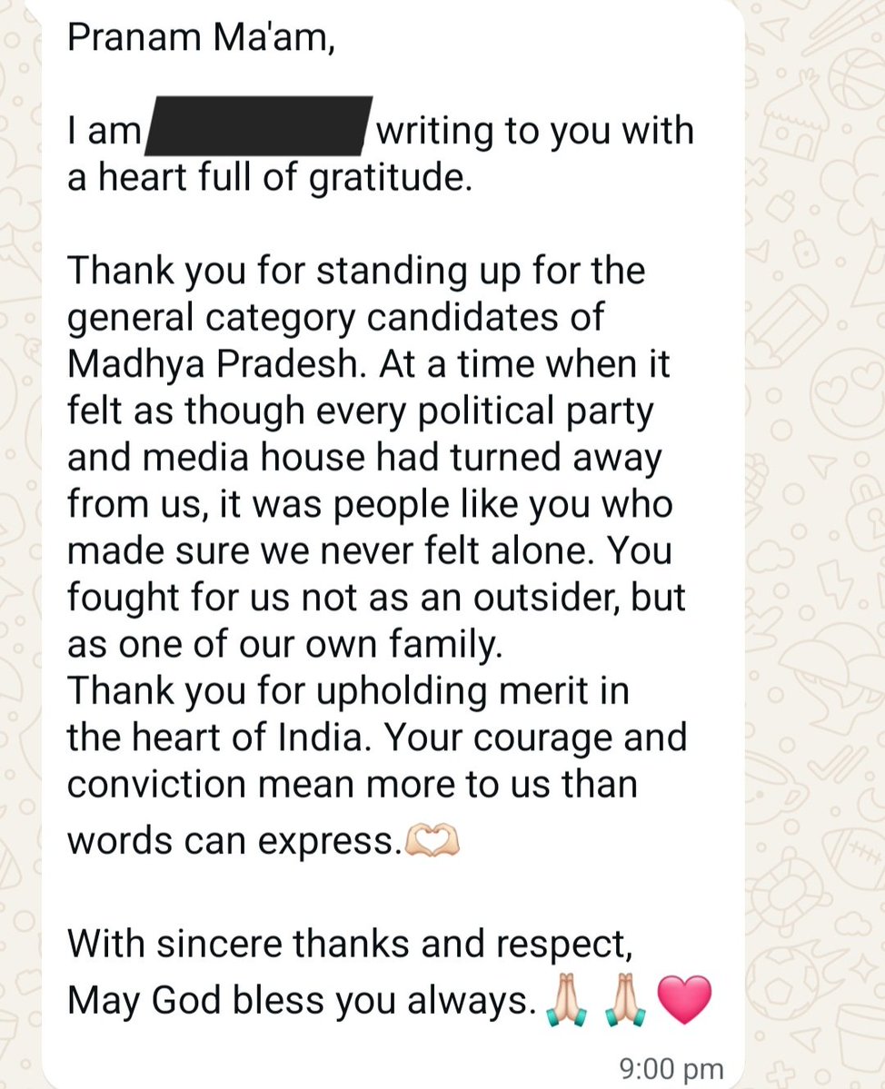 neha_laldas's tweet photo. Such messages make me feel we are doing something worthwhile 😊 https://t.co/7cJRxCkowA