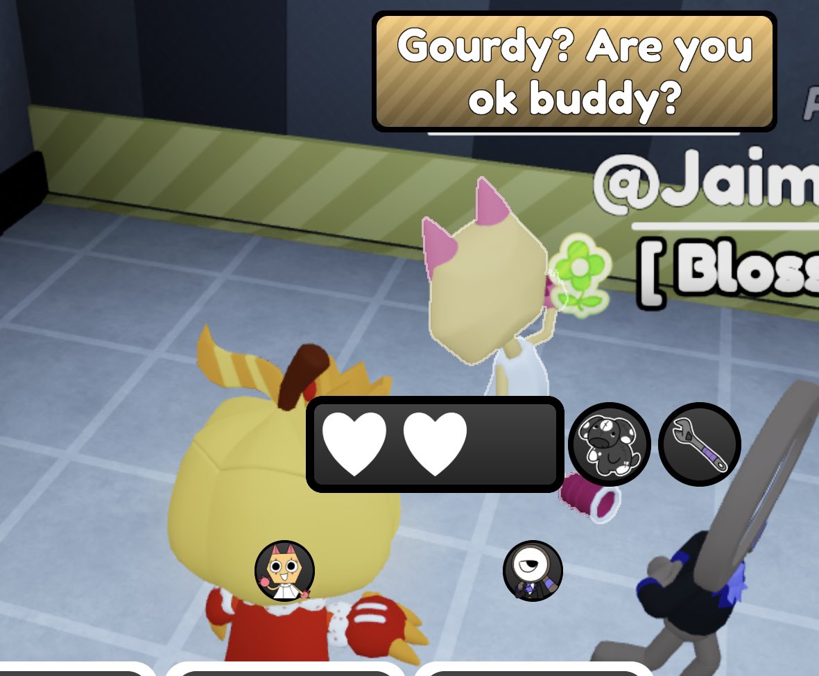 happiscribblz's tweet photo. Scraps and Gourdy interaction i found!! 

#dandysworld https://t.co/9pNvJ1bMvj
