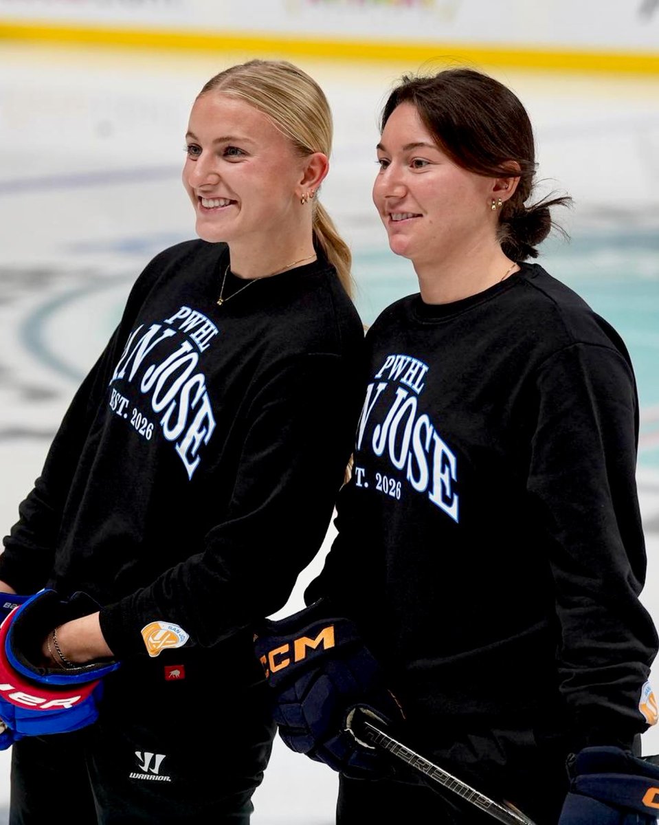 PWHL_SanJose's tweet photo. Thanks for having us, @SanJoseSharks!💙 https://t.co/TlL6qPPcmX